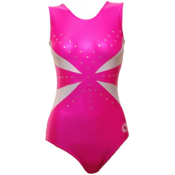 Gymnastic Leotard No Sleeves Girls Gym All Sizes #004D OLYMPIQUE From UK 