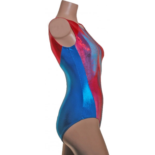 Topaz Sleeveless Gymnastic Leotard 