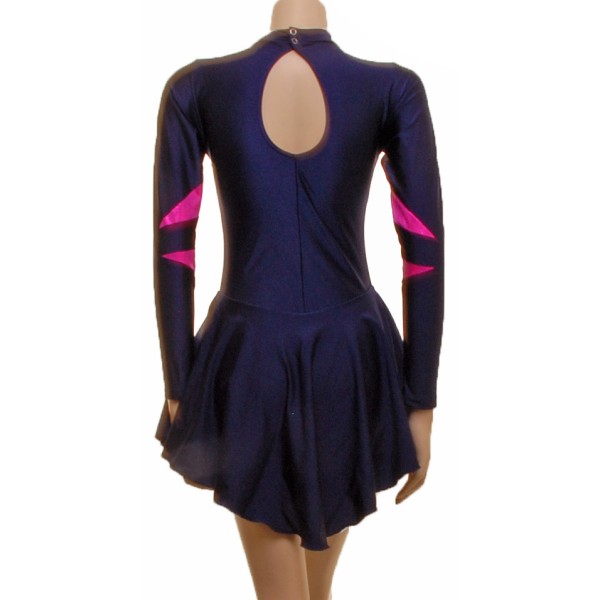 Navy/Pink  Majorette Dress M139b