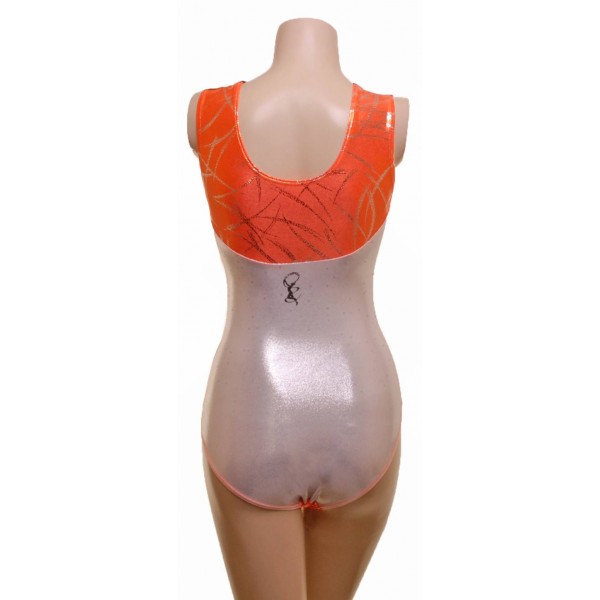 Chicago Orange Gymnastic Leotard (068a)