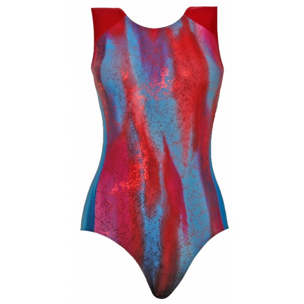 Topaz Sleeveless Gymnastic Leotard 