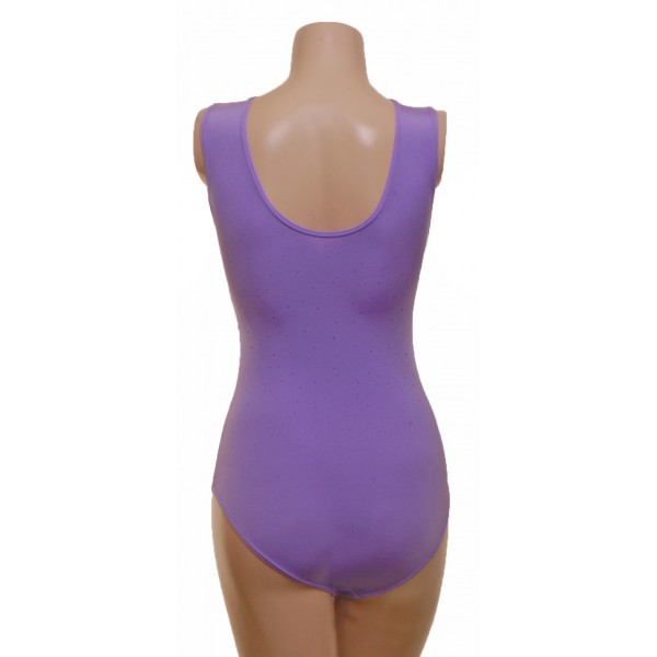 Eos Lilac Sleeveless Gym Leotard (070b)