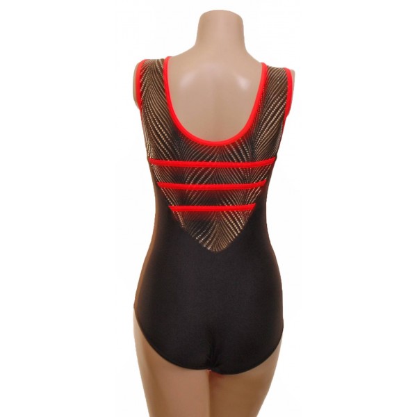 Cairo Navy Sleeveless Gymnastic Leotard 