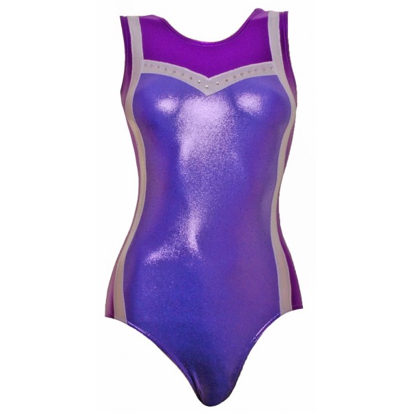 Cairo Lilac Sleeveless Gymnastic Leotard 