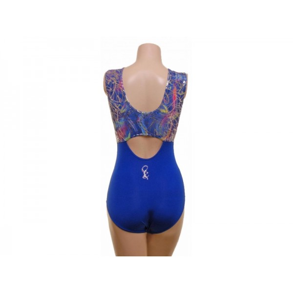 Zoom Royal Blue Gymnastic Leotard